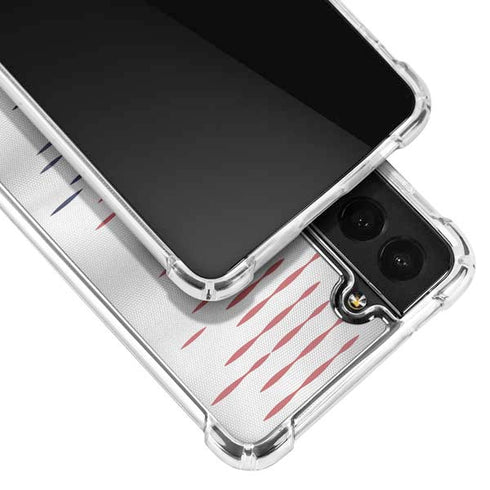 South Korea Soccer Flag Galaxy S21 FE Clear Case